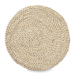 Individual de masă, rotund, împletit