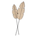 Decoratiune de perete frunze de palmier, 27 x 73 cm
