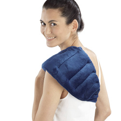 Sticla cu apa calda pentru burta, spate, cu curea