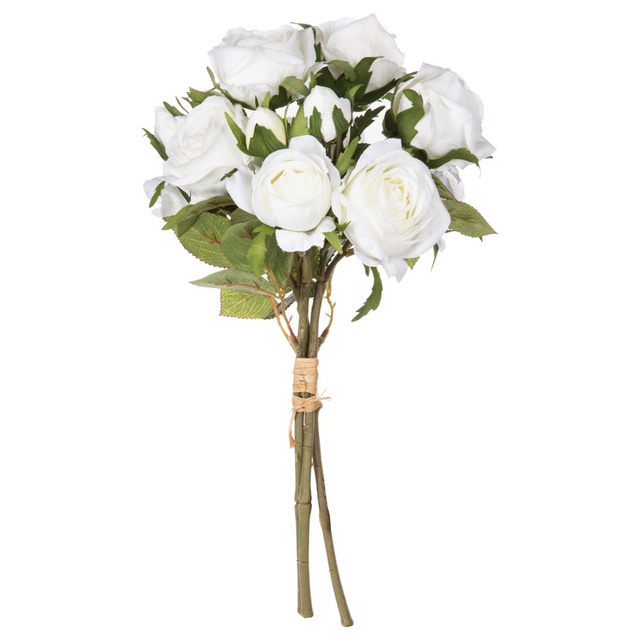 Flori artificiale pentru vaza, buchet de trandafiri, 40 cm