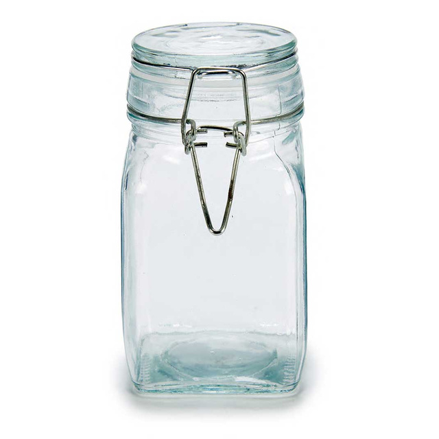 Set 3 borcane din sticla pentru condimente, 250 ml