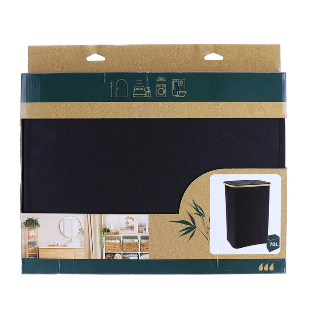 Coș de rufe textil FORM, închis, 7 l