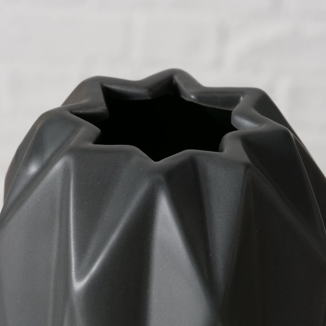 Vaza geometrica ceramica GRAVO, 20,5 cm