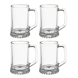 Halbe pentru bere, 4 buc, 320 ml