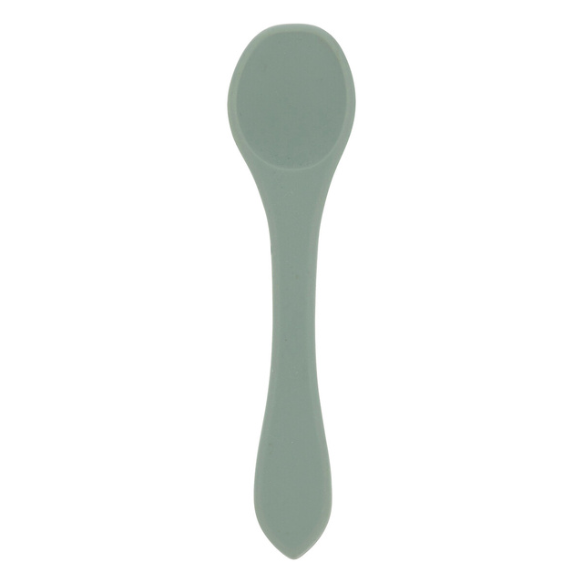 Set de masă pentru copii Dino din silicon, verde