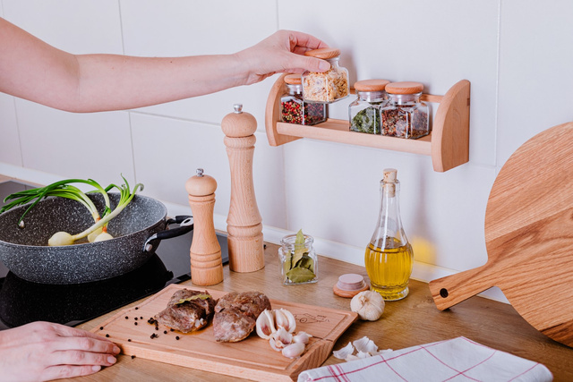 Borcane de condimente, 3 bucati, President Line