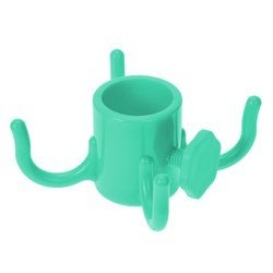 Agatator pentru umbrela de gradina, 4 carlige