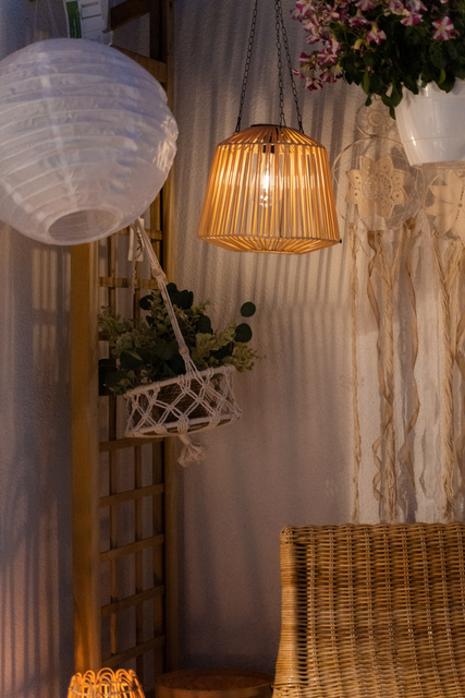 Lampa solara pentru gradina PARTY, Ø 40 cm