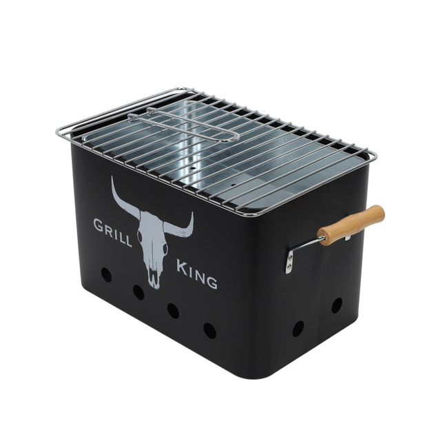 Gratar turistic portabil GRILL KING, 44 x 23 x 23 cm