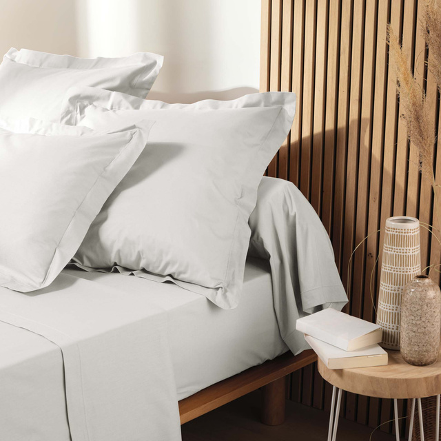 Cearceaf din bumbac organic, BIOLINA, 160 x 200 cm