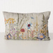 Perna decorativa BLOMSTER, model floral, 100% bumbac