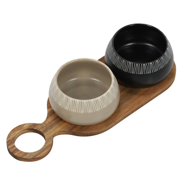 Boluri pentru gustări RORI, 2 bucăți + tavă