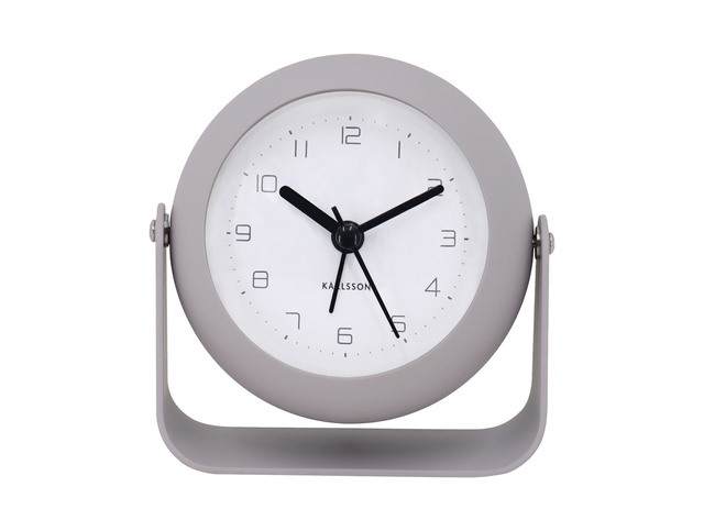 Ceas deșteptător analogic BUNKY, Ø 9 cm