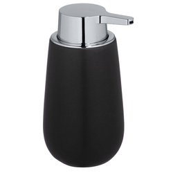 Dispenser săpun lichid BADI, Negru, 320 ml,  WENKO