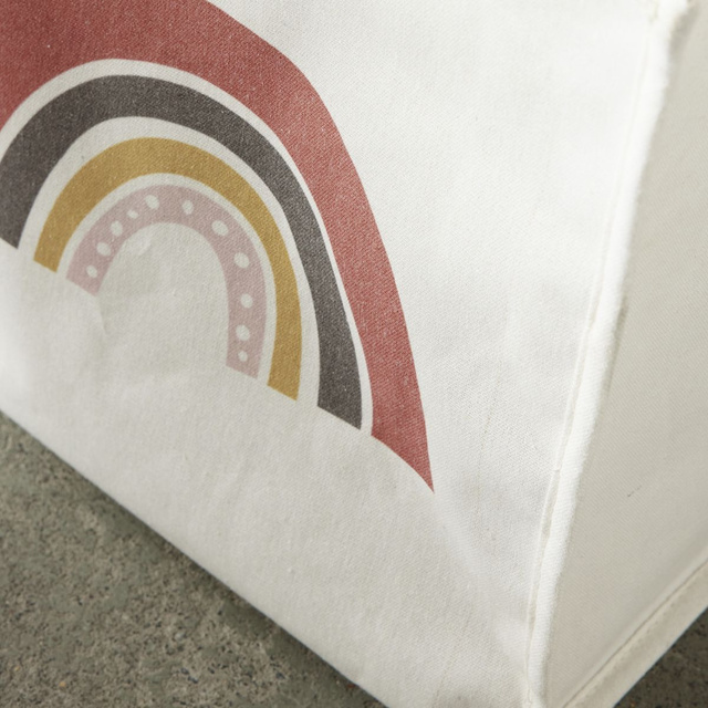 Coș pentru jucării pătrat HEAD IN THE CLOUDS, 31 x 31 x 31 cm