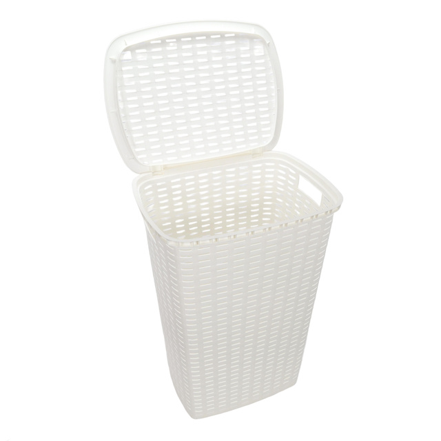 Coș de rufe din plastic reciclat, 53 l