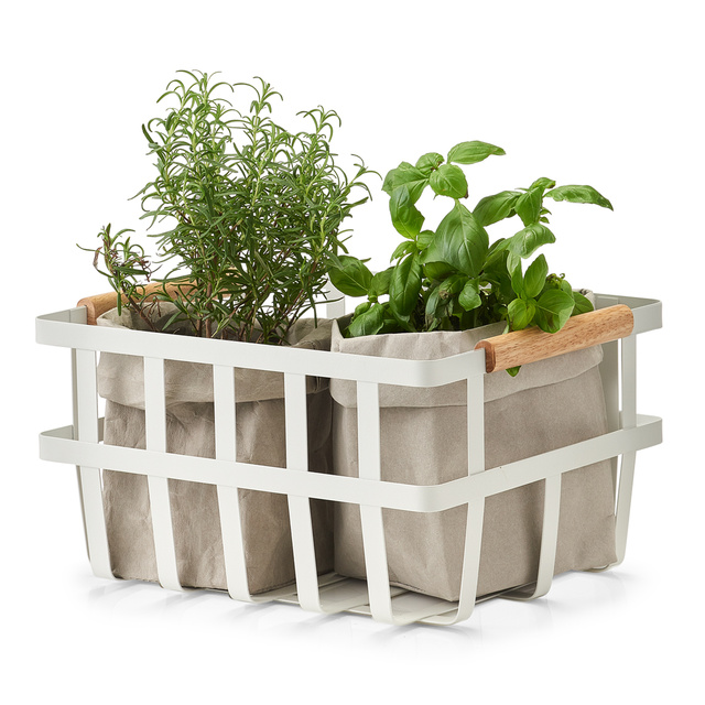 Cos de depozitare metalic, 25 x 31,5 x 17 cm