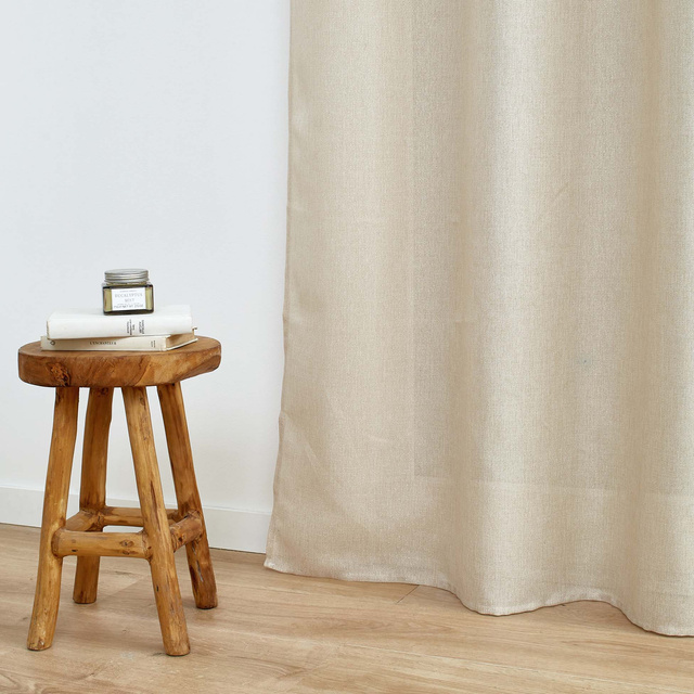 Perdea cu fir metalic in tesatura ZELINE, 140 x 260 cm