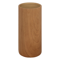 Vază ceramică SAO, efect de lemn, 20 cm
