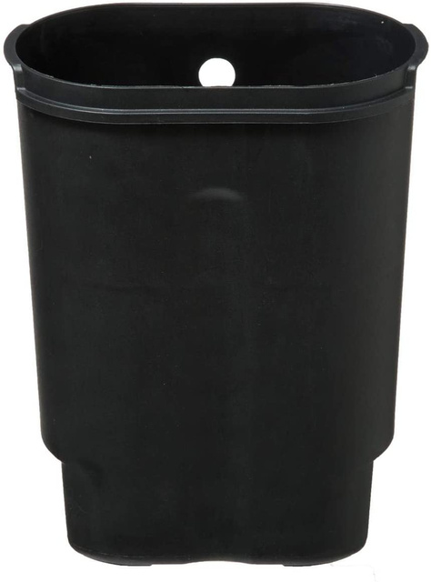 Cos gunoi cu pedala SILIFLEX, 6 L, alb