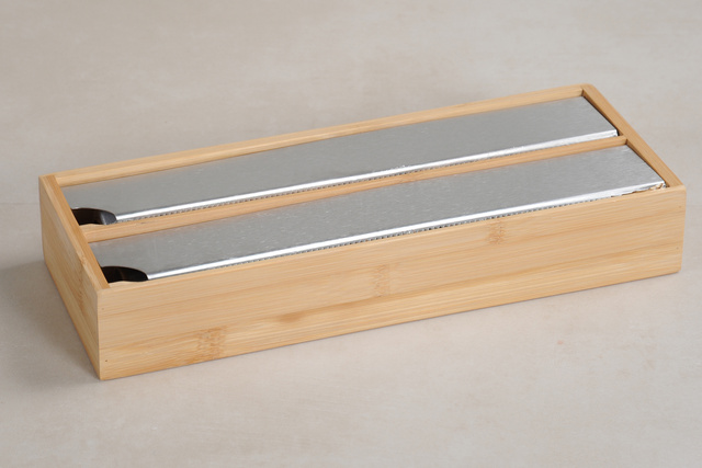 Cutter pentru folie, bambus, 33 x 13 x 5,5 cm, Kesper