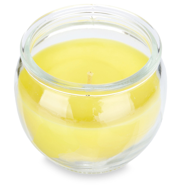 Lumanare impotriva tantarilor, borcan, citronela, 20 de ore de ardere