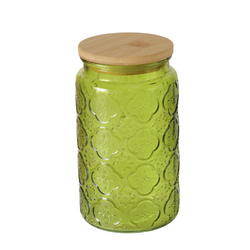 Borcan IMOLA cu capac din bambus, 1000 ml