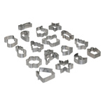 Forme de Crăciun pentru turtă dulce, 18 bucăți