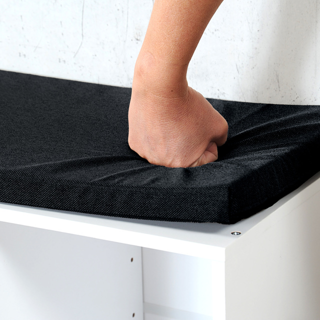 Dulap pentru 10 perechi de pantofi, cu sezut, 103,5 x 48 cm