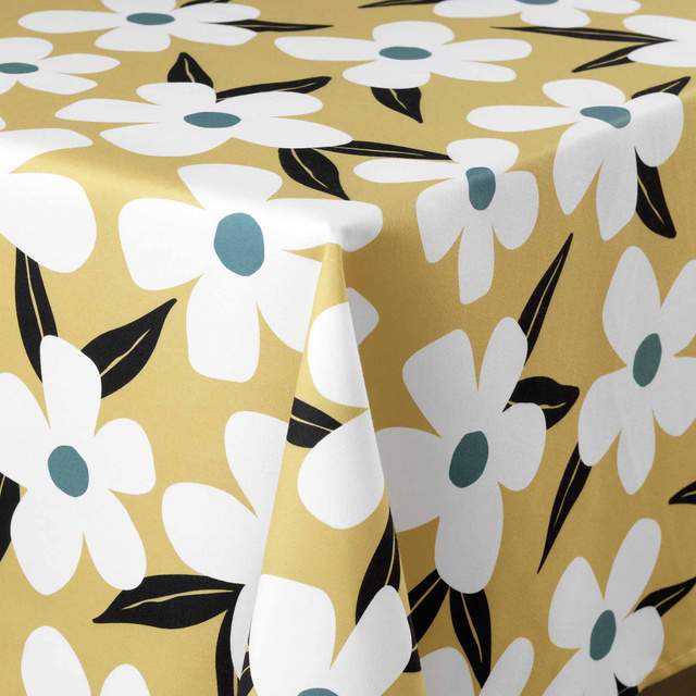 Fata de masa din poliester cu imprimeu DARCY, 140 x 240 cm