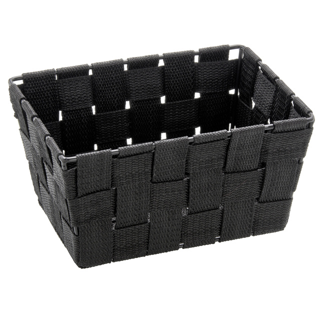 Organizator pentru baie ADRIA, Negru, WENKO