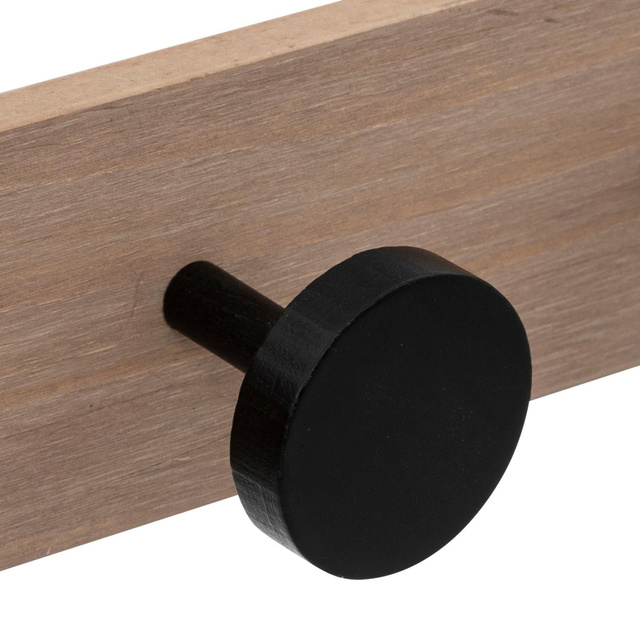 Cuier de perete, 8 cârlige, 80 cm