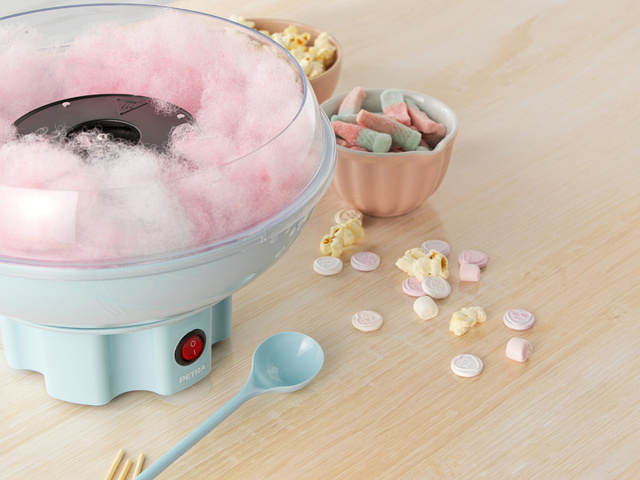 Mașină de vată de zahăr PETRA, 400 W, Ø 27 cm