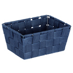 Cos de baie ADRIA LONG, Bleumarin, 14x9x19 cm, Wenko