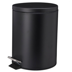 Coș de gunoi NONI, metalic, cu capac, 5 l