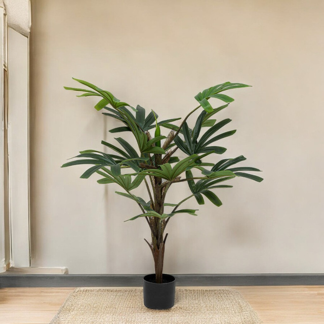 Planta artificiala in ghiveci, palmier, 120 cm