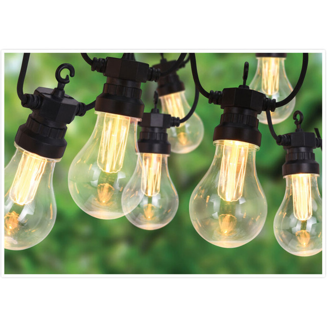 Ghirlandă de exterior, 10 LED-uri, 3 m