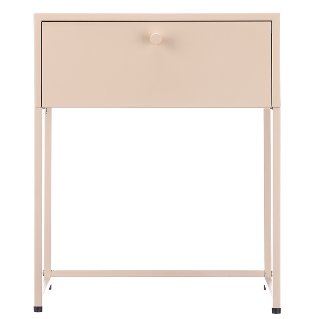 Masuta metalica cu sertar, 35 x 42 x 50 cm