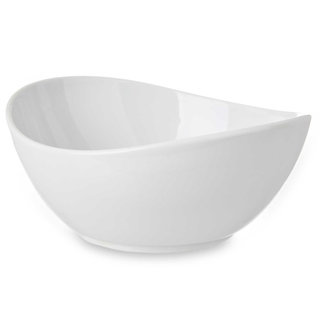 Bol oval din porțelan, 17 cm