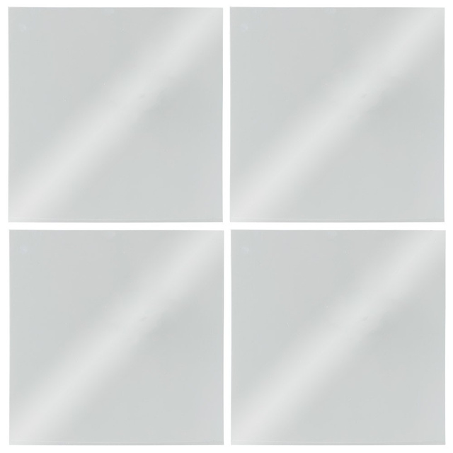 Set 4 oglinzi suspendate, Atmosphera Createur d'interieur, 30x30cm, Sticla