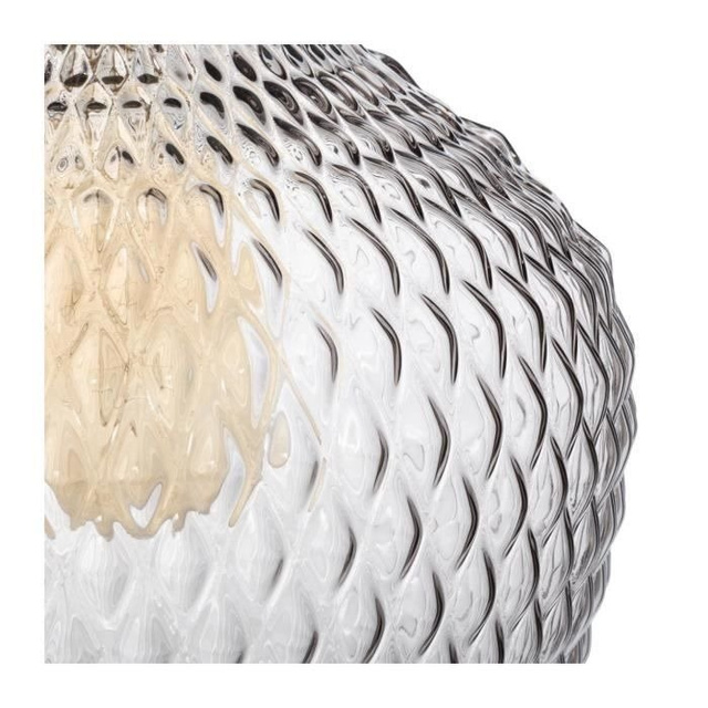 Plafoniera din sticlă OMAHA, 25 cm, culoare transparentă