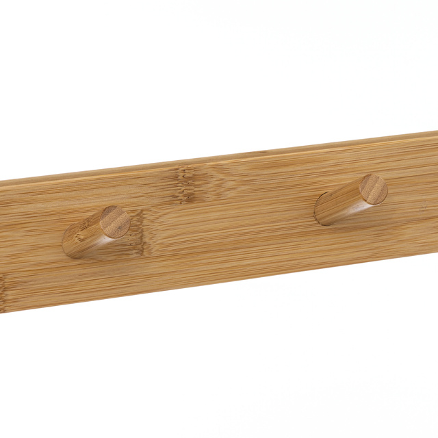 Cuier cu suport pentru pantofii din bambus