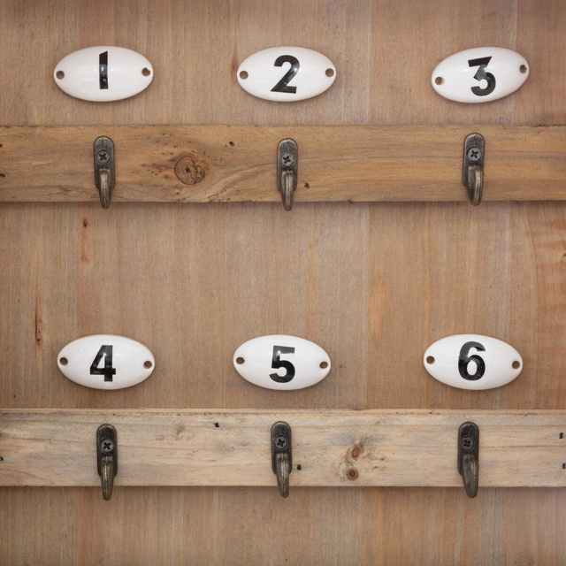 Dulap pentru chei din lemn, 26 x 38 cm