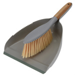 Mătură și recipient de praf din bambus