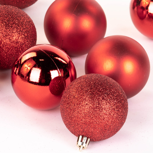 Set globuri de Craciun, Ø 6 cm, 12 bucati