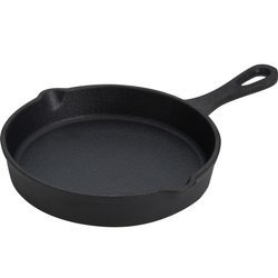 Tigaie din fontă cu gura de scurgere, Ø 13,5 cm