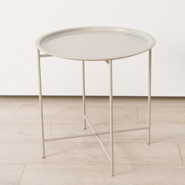 Masuta laterala metalica ROCKO, Ø 46 cm