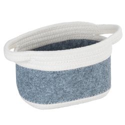 Cos de baie BEA, fetru + poliester reciclat, WENKO