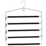 Cârlig pentru pantaloni, haine, 5 umerașe, ZELLER