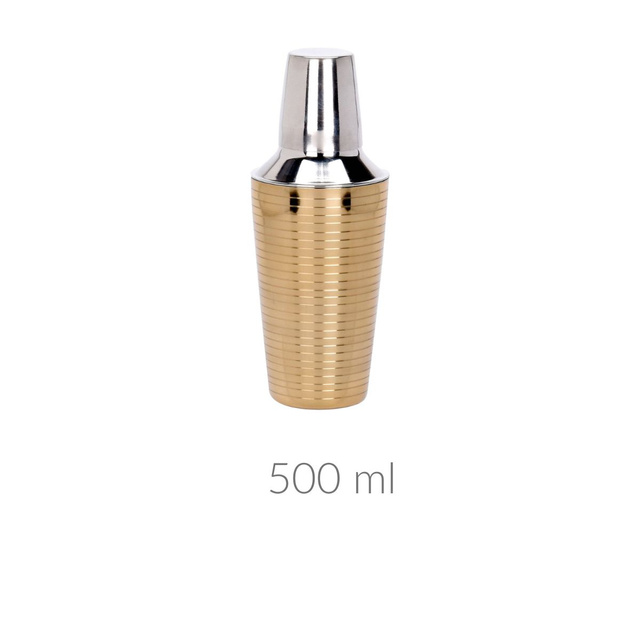 Shaker din oțel inoxidabil, 500 ml